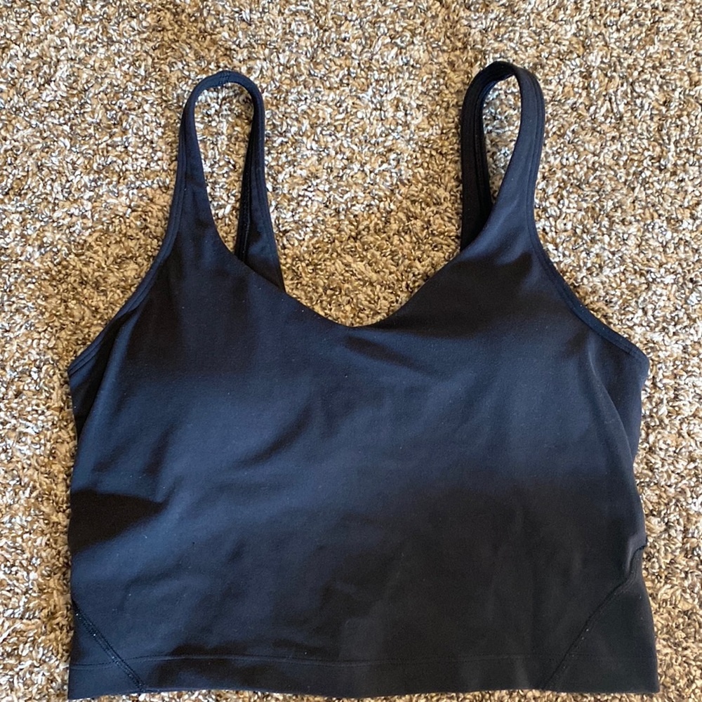BLACK LULULEMON ALIGN TANK